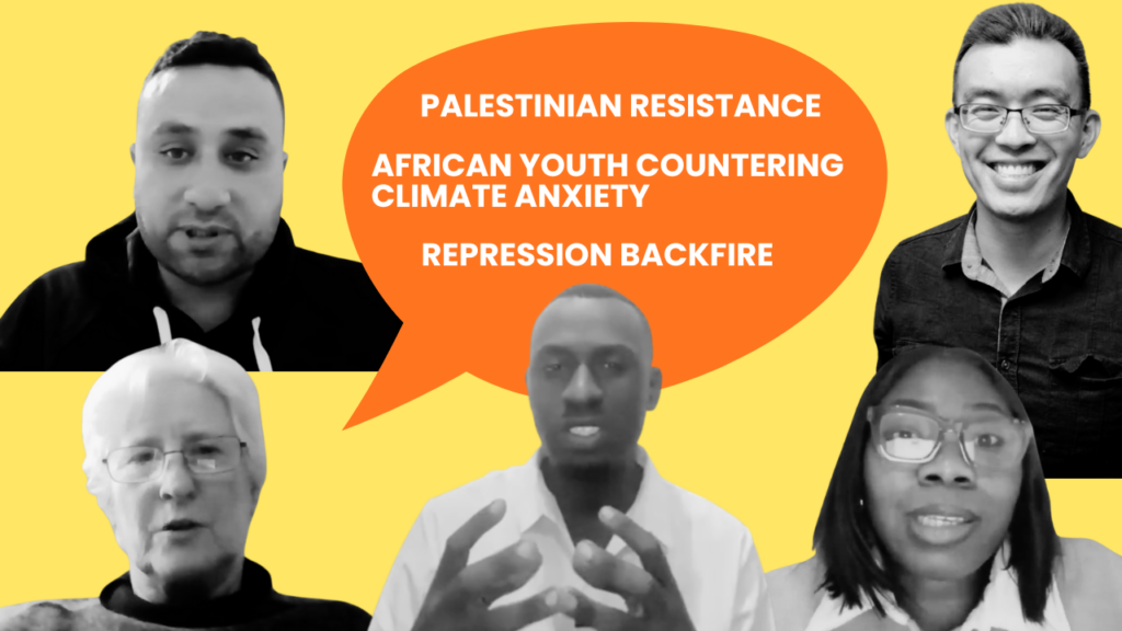 Palestinian Resistance, African youth countering climate anxiety, repression backfire